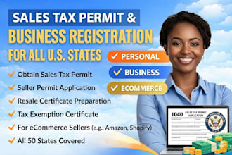 get sales tax permit, seller permit, resale certificate, tax exempt, tax return
