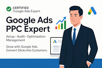 be a google ads adwords PPC campaign advertising marketing expert
