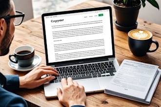 write a sales letter, video sales letter or landing page for you