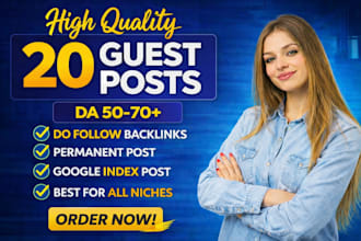 do SEO guest post backlink, high da guest post service, premium guest post