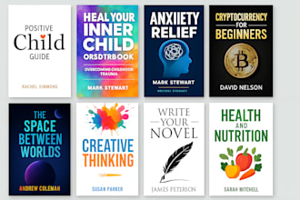 do original book cover design,kindle cover and non fiction book cover design