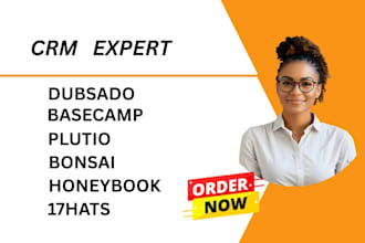 do dubsado honeybook basecamp bonsai plutio 17 hats make com monday crm