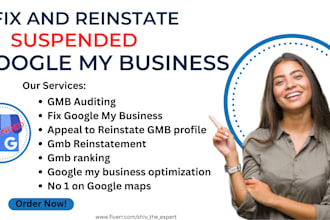 fix gmb suspension reinstate suspended google my business profile appeal gmb SEO
