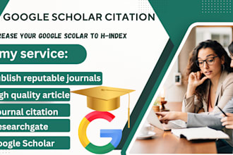 publish and  promote your paper on google scholar for eb1a and niw