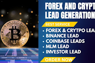 generate high quality forex and crypto leads for your marketing campaign