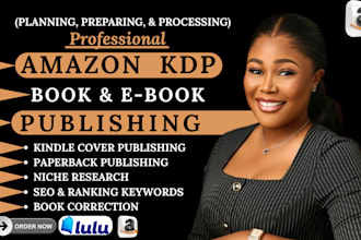 format, edit, and upload your book to kindle direct publishing