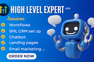 fix and automate your gohighlevel CRM, workflow, chatbot, snapshot and a2p 10dlc