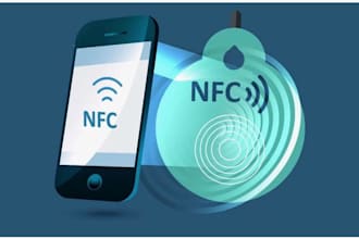 create develop nfc business card web app to boost your networking