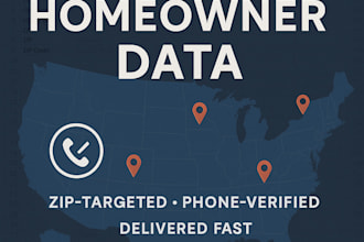 provide exclusive homeowner data for marketing