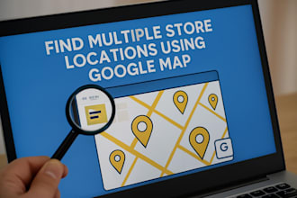 integrate google map api, create store locator landing page for wordpress