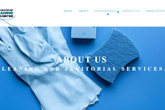 design handyman house cleaning service website junk plumber electrician website