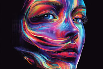 do paint abstract and surreal watercolor acrylic art