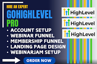 gohighlevel webinar funnel ghl webinarjam membership funnel webinar landing page