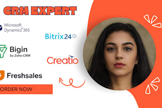 setup bigin microsoft dynamic 360 creatio crm bitrix24 freshsales knockio