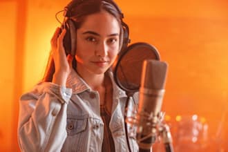sing custom soft rock song metal rock song pop song female topliner