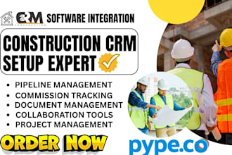 setup construction CRM redteam pype esub contractor foreman fieldwire