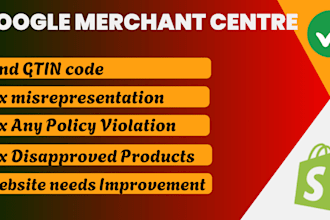 fix google merchant center misrepresentation, suspension shopping ads campaign