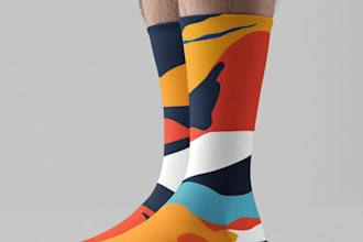 make a unique socks design