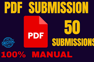build 135 backlinks with PDF submission, pr9, and bookmarking