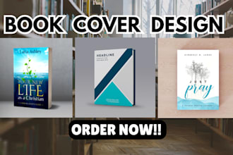 design christian book cover, paperback book cover design