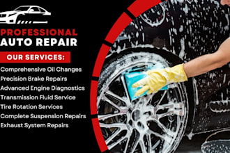 design auto repair website and leads