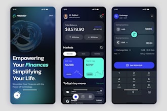 create a fintech app, wallet app, neobank app, payment app
