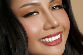 edit and retouch your headshots by photoshop in a few hours