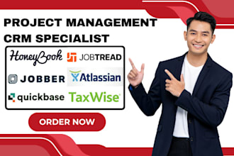 setup honeybook jobber crm quickbase atlassian board jobtread taxwise automation