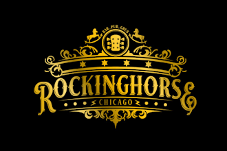 design top quality rocking horse chicago logo
