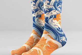 design unique custom socks for you