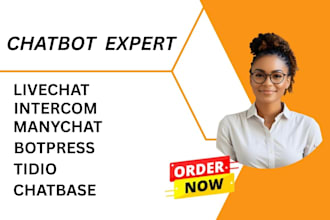 do manychat tidio botpress intercom chatbase chatfuel livechat chatgbt