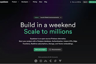 develop lovable ai web apps, saas mvp , and website using bolt, supabase, replit