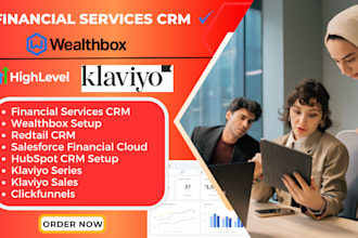financial services CRM wealthbox redtail salesforce financial services cloud