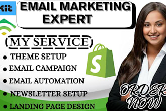 setup convertkit email template kit  landing page  automation