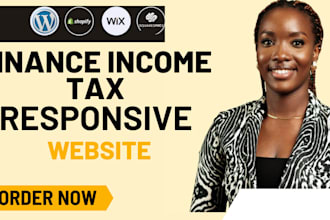 automated income tax website design bookkeeping website