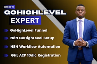 setup gohighlevel a2p 10dlc registration and automate workflows with n8n
