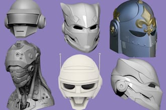 sculpt 3d cosplay model 3d mask 3d helmet 3d armor halloween for 3d printing