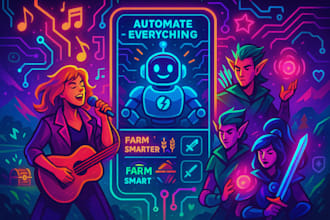 setup automation game bot farm bot rpg bot video game bot cheated bot