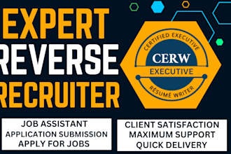 search and apply for jobs as your expert reverse recruiter and job assistant