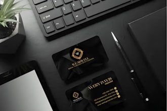 create unique and luxurious business cards to promote your brand