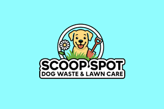 design dog waste removal company logo