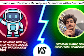 develop custom facebook marketplace automation bot for auto listing and posting