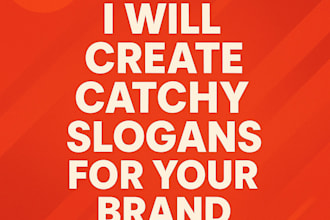 create 5 custom slogans or taglines for your business