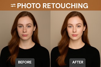 professionally edit, retouch, and enhance portraits, products, and photos