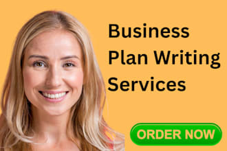 be your business plan writer and offer business plan writing services