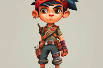 create 2d game character, sprite sheet, animation