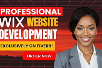 design wix website, redesign wix websites for real estate and beauty salons