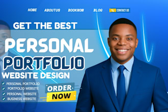 personal portfolio website business website, personal website, portfolio website