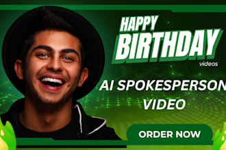 do happy birthday african video or indian spokesperson