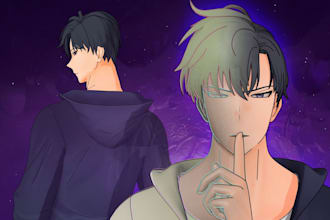 create 3d anime character models